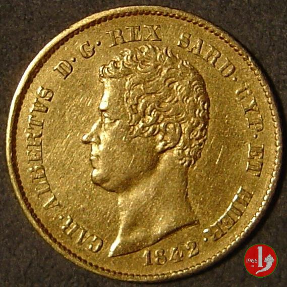 20 lire o Marengo 1842