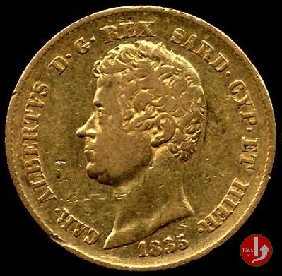 20 lire o Marengo 1835 (Genova)