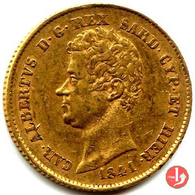 20 lire o Marengo 1841 (Genova)