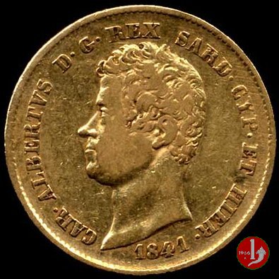 20 lire o Marengo 1841 (Genova)