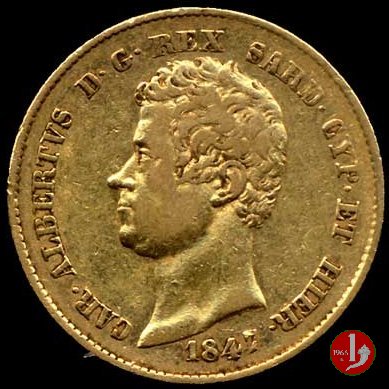 20 lire o Marengo 1847 (Genova)