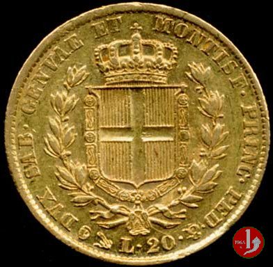 20 lire o Marengo 1848 (Genova)