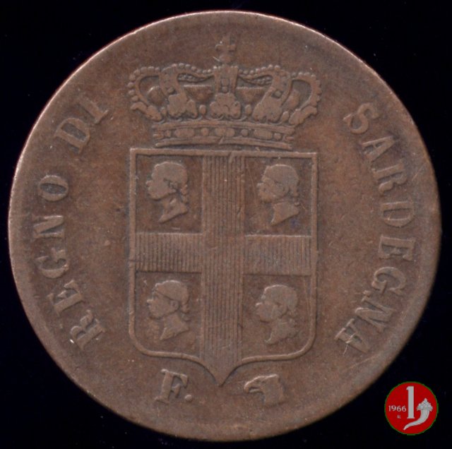 5 centesimi 1842 (Torino)