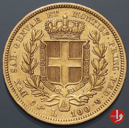 100 lire 1834 (Torino)