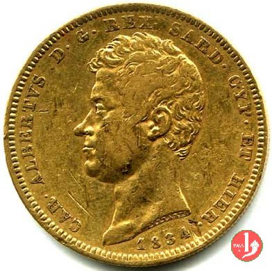 100 lire 1834 (Torino)