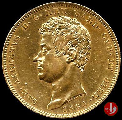 100 lire 1834 (Torino)