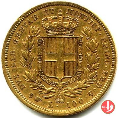 100 lire 1834 (Torino)