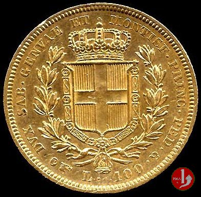 100 lire 1834 (Torino)