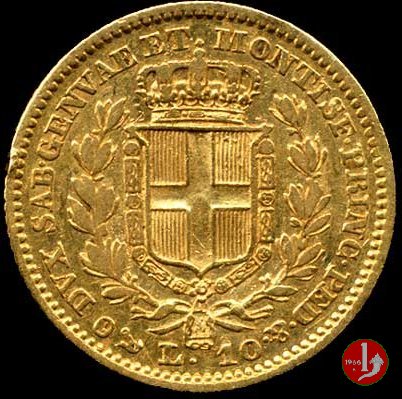 10 lire 1844 (Genova)