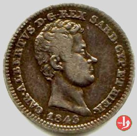 50 centesimi 1843 (Torino)