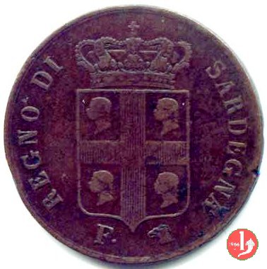 5 centesimi 1842 (Torino)