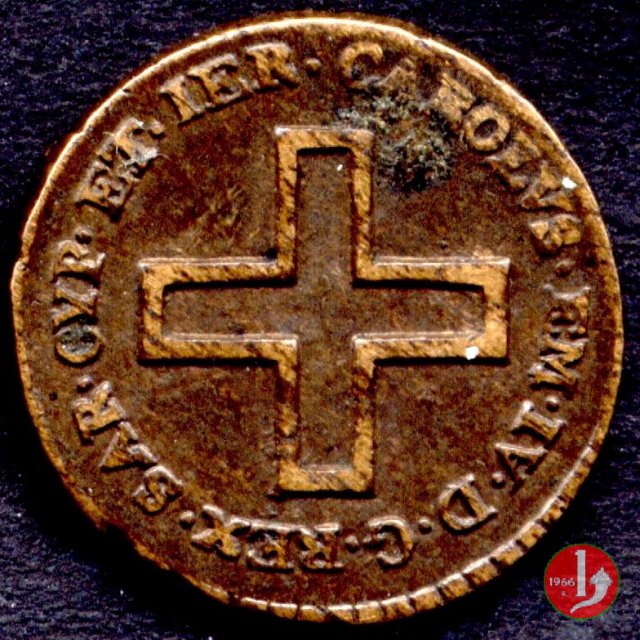 2 denari 1800 (Torino)