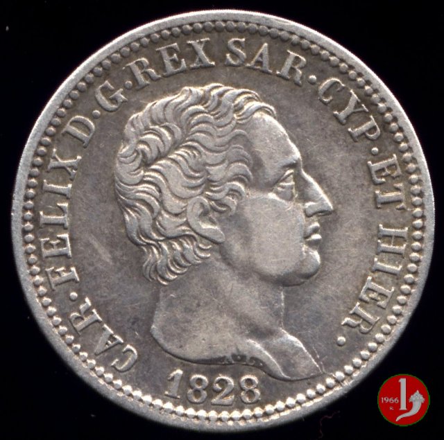 1 lira 1828 (Torino)