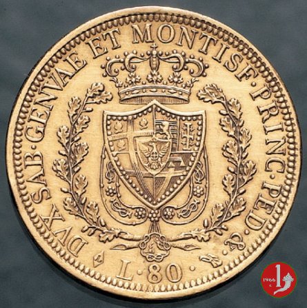 80 lire 1828 (Torino)