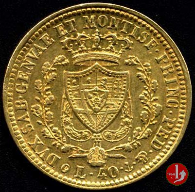 40 lire 1825 (Genova)