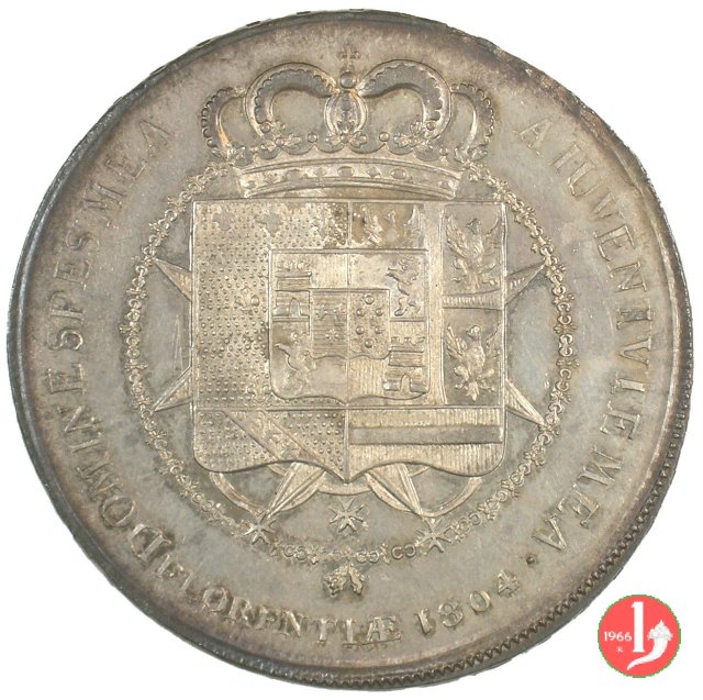 dena o 10 lire Fiorentine 1804 (Firenze)