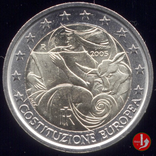 2 Euri Costituzione Europea 2005 (Roma)