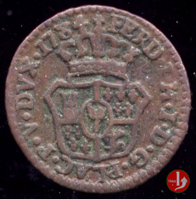 Sesino per Piacenza 1784 (Parma)