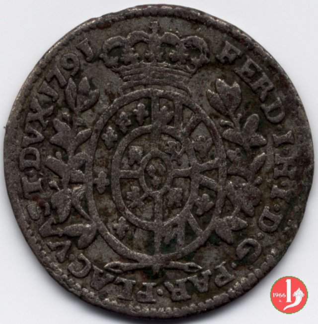 1 lira di Parma 1791 (Parma)