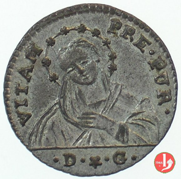 5 soldi o quarto di lira 1796 (Parma)