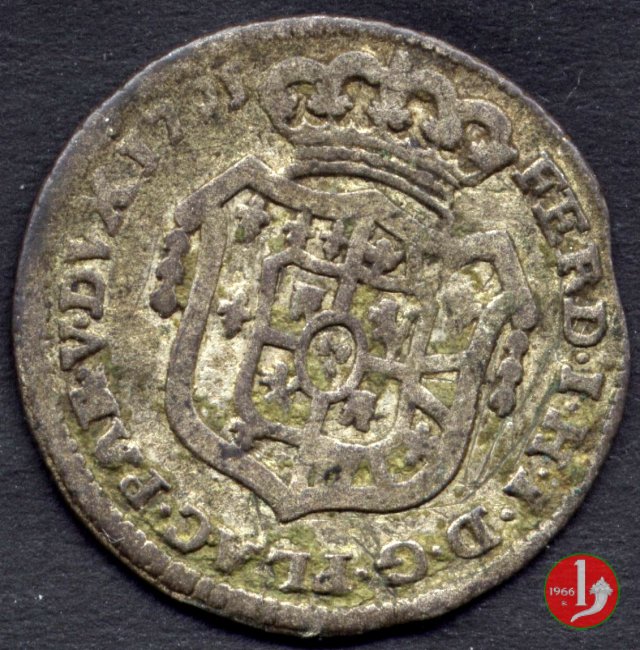 Mezza lira di Piacenza 1791 (Parma)