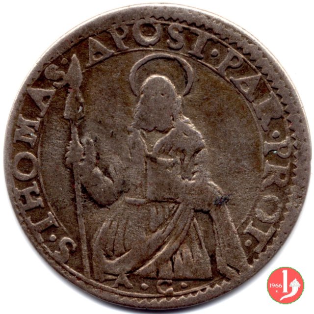 20 soldi o lira 1722-1725 (Piacenza)