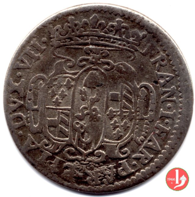 20 soldi o lira 1722-1725 (Piacenza) 20 soldi o lira 1722-1725 (Piacenza)
