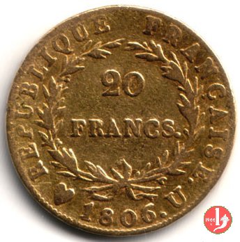 20 francs 1806 (Torino)