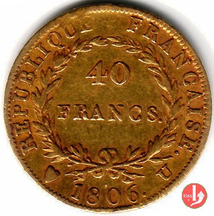 40 francs 1806 (Torino) 40 francs 1806 (Torino)
