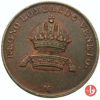 3 centesimi 1822 (Milano)