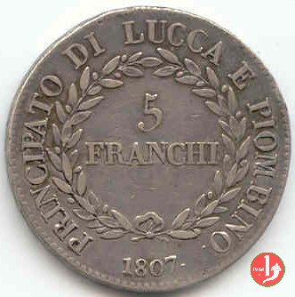 5 franchi 1807 (Firenze)