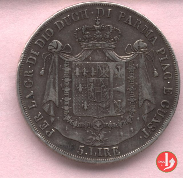 5 lire o scudo 1815 (Milano)