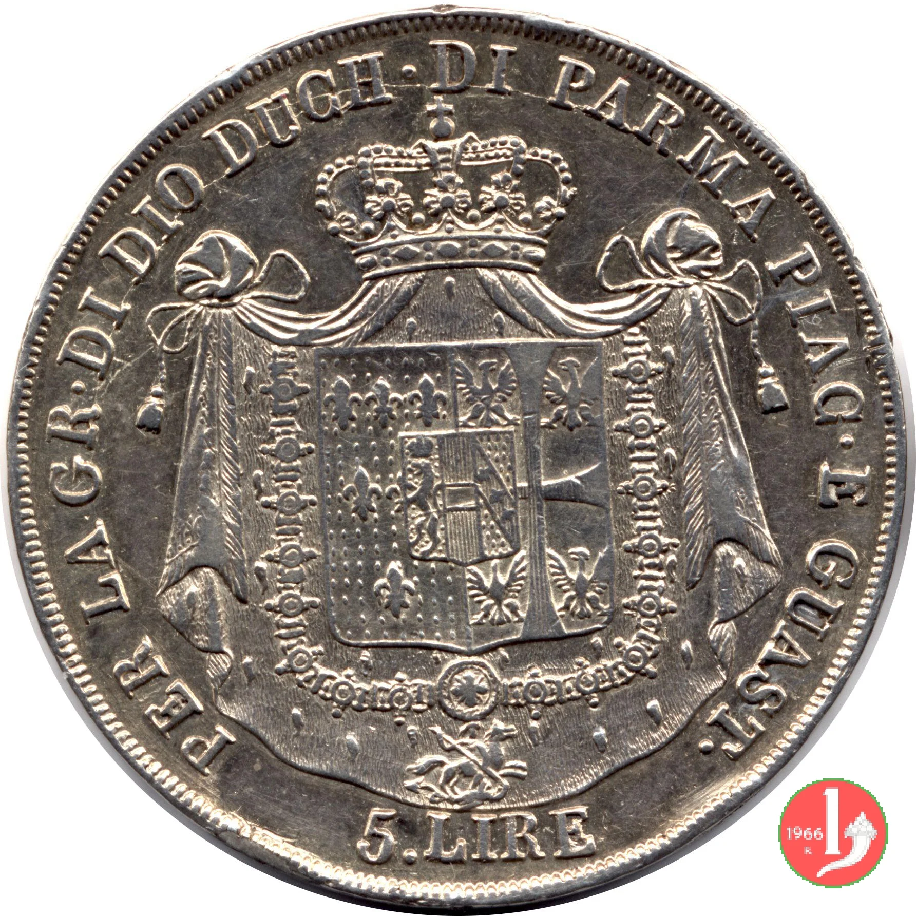 5 lire o scudo 1832 (Milano)