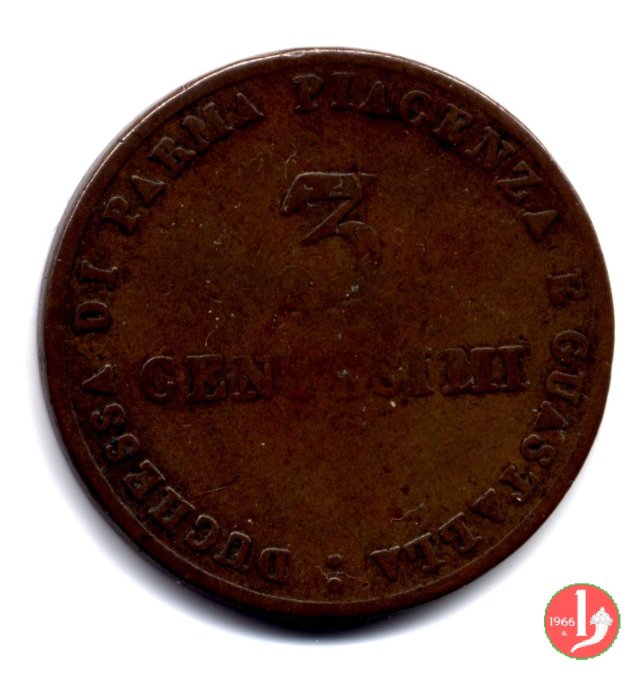 3 centesimi 1830 (Milano) 3 centesimi 1830 (Milano)