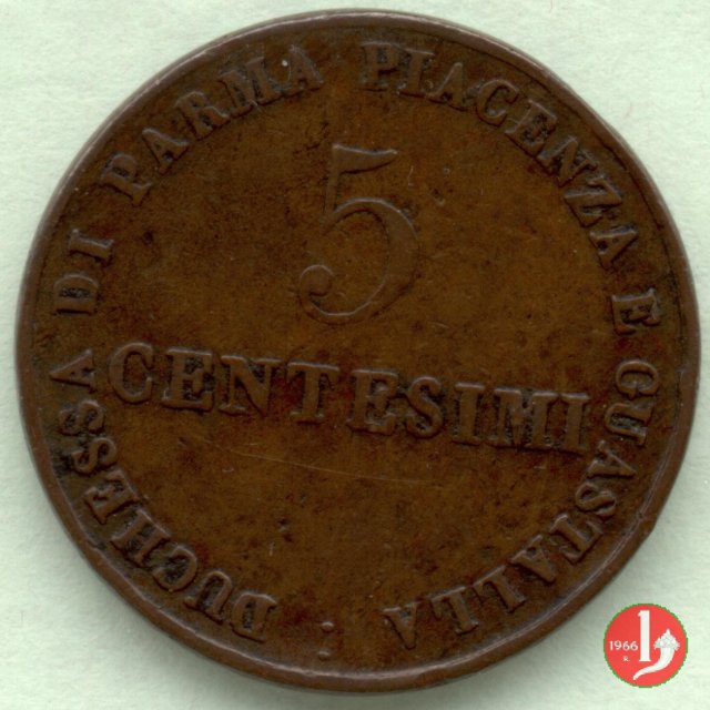 5 centesimi 1830 (Milano) 5 centesimi 1830 (Milano)