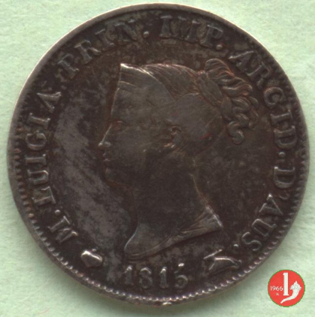 5 soldi di Parma 1815 (Milano) 5 soldi di Parma 1815 (Milano)