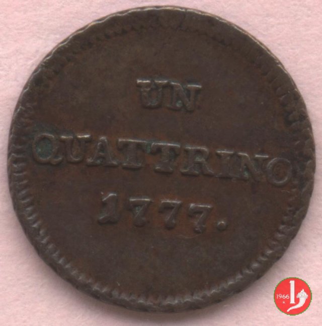 1 quattrino 1777 (Milano)