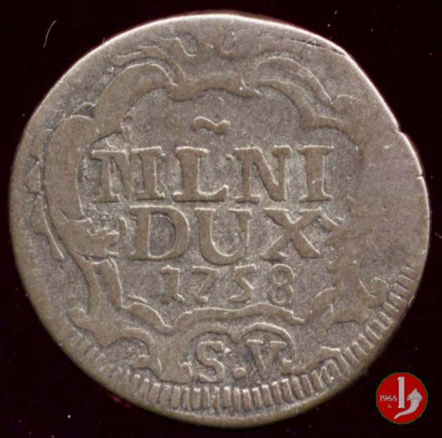 5 soldi 1749-1763 (Milano)