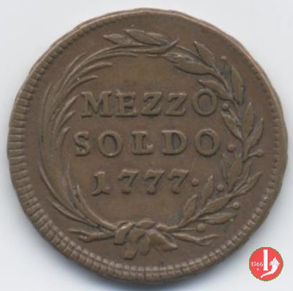 1/2 soldo 1777 (Milano)