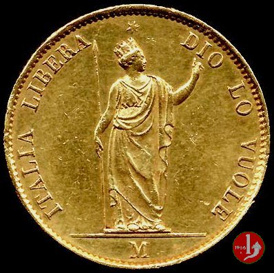 20 lire italiane 1848 (Milano)