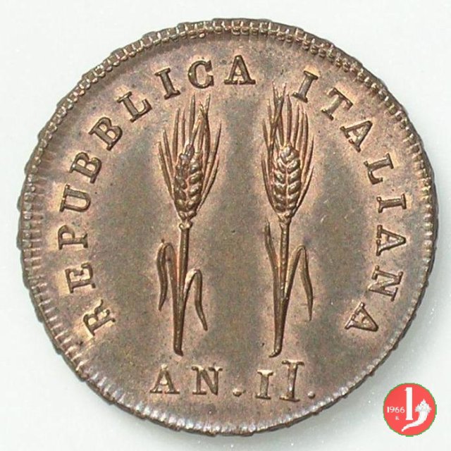 2 denari 1802-1803 (Milano)