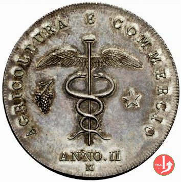 5 lire o scudo 1802-1803 (Milano)