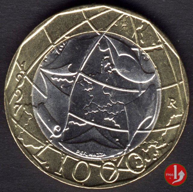 1000 lire Europa 1997 (Roma)