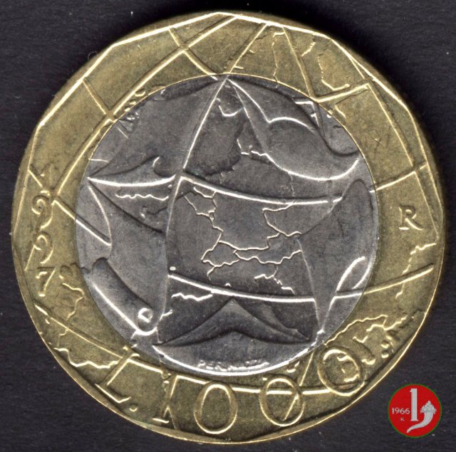 1000 lire Europa 1997 (Roma)
