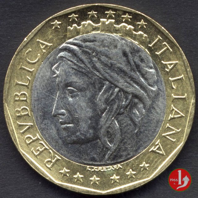 1000 lire Europa 1997 (Roma)