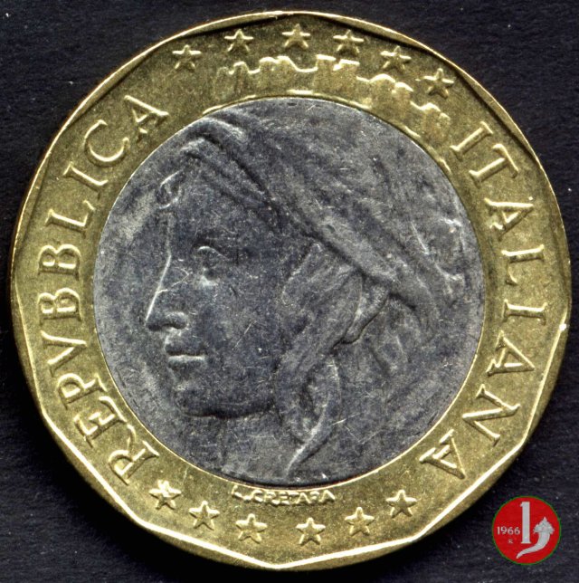 1000 lire Europa 1998 (Roma)