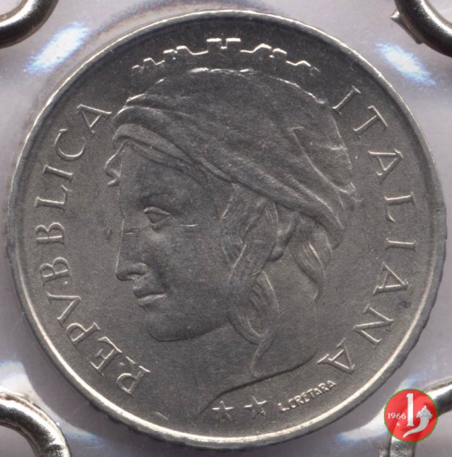 100 lire Italia turrita 1993 (Roma)