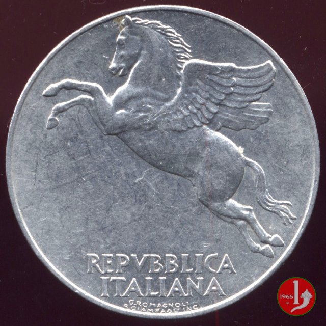 10 lire olivo 1949 (Roma)