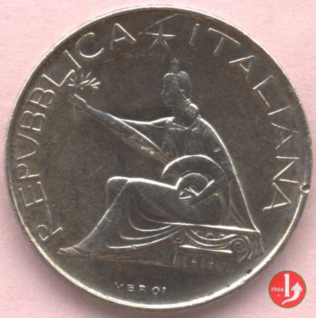 500 lire Quadriga triste 1961 (Roma)