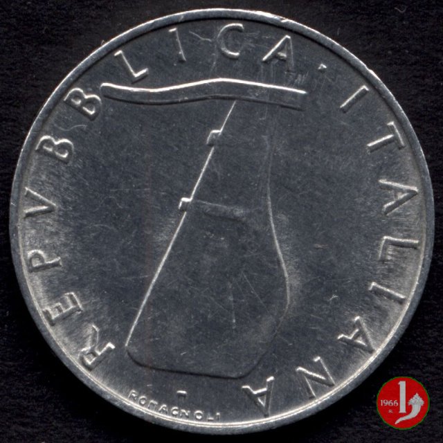 5 lire delfino 1982 (Roma)